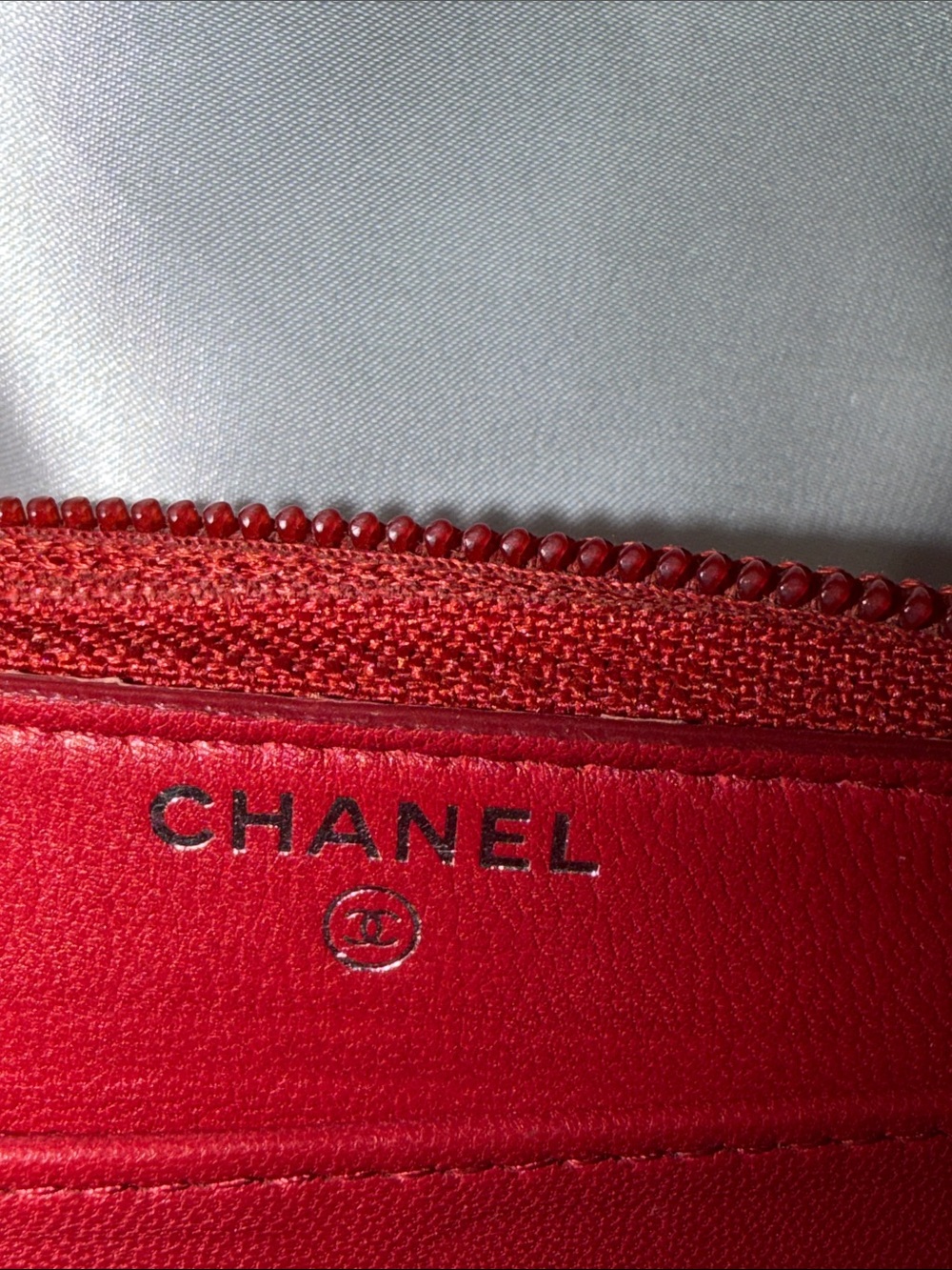 Chanel Camellia Quilted Matelasse Lambskin Zip Around Long Walle - Picture 3 of 7